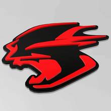 Banshee Custom 3D Badge Fender Badges Heckklappe Emblem Front Kühlergrill Badge Fit Dodge Ladegerät Daytona SRT
 3