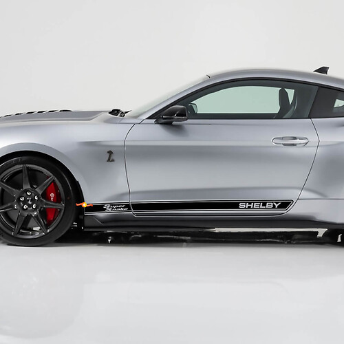 Super Snake Shelby Rocker Panel Abziehbilder für Ford Mustang
