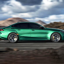 M Performance Style Seitenstreifen Vinyl-Aufkleberset für BMW 5er G60 M5 G90_2
