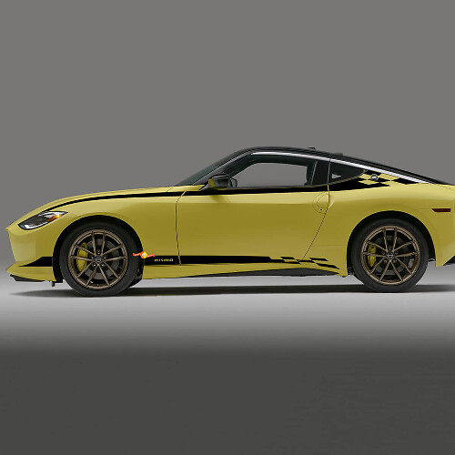 NISMO Side Checked Stripe Decal Kit für Nissan Z GT4
