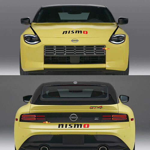 Nismo GT4 Aufklebersatz für Nissan Z GT4
