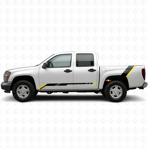 Rising Accent Tür- & Seitenwand-Vinylstreifen für Chevrolet Colorado 1. Generation 2004-2012
