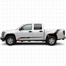 Rising Accent Tür- & Seitenwand-Vinylstreifen für Chevrolet Colorado 1. Generation 2004-2012_2