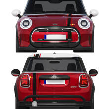 AC Schnitzer Style Hauben Dach Seitenstreifen Vinyl Aufkleber Set Für MINI Cooper_2
