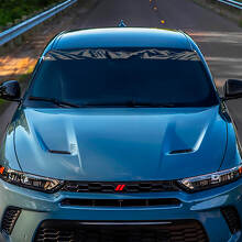 Windschutzscheibe Mountains Banner Aufkleber - benutzerdefinierte Vinylgrafik für Ausweichen von Hornet
 2