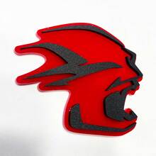 Banshee Custom 3D Badge Fender Abzeichen Heckklappe Emblem Front Kühlergrill Abzeichen Dodge Ladegerät Daytona SRT 2
 3
