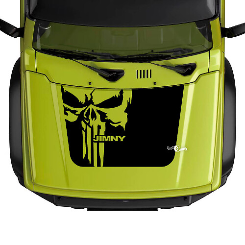 Motorhauben-Punisher-Aufklebergrafik 2 Für Suzuki JIMNY