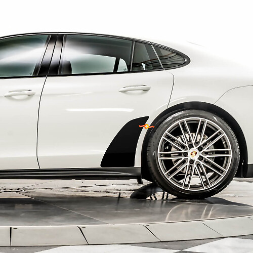 Heck Kotflügel Rock Guard Decals Stone Guard Film Ersatzaufkleber passen Porsche Panamera
