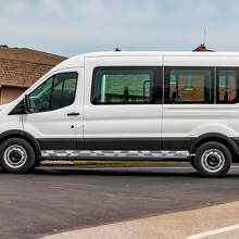 Ford Transit Vinyl Seitenkarschenstreifen Abziehbilder
 2