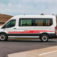 Ford Transit benutzerdefinierte Text Vinyl Seitenstreifen Abziehbilder
 3