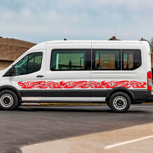 Ford Transit Graphics Vinyl Seitenstreifen Aufkleber Aufkleber
 3