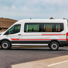 Ford Transit Racing Graphics Vinyl Seitenstreifen Aufkleber Aufkleber
 2