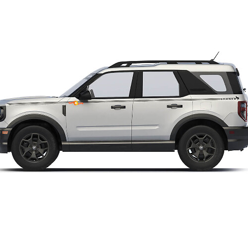 Seitentüren Kiefernstreifen für Ford Bronco Side Decals Aufkleber
