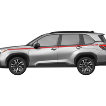 Seitentüren Rocker Panel Racing Stripes Vinyl -Aufkleber - Grafikaufkleber Universal Fit Subaru Forester
 3