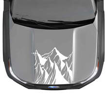 Berge Hood Vinyl Aufkleber Decal Grafik für Subaru
 2