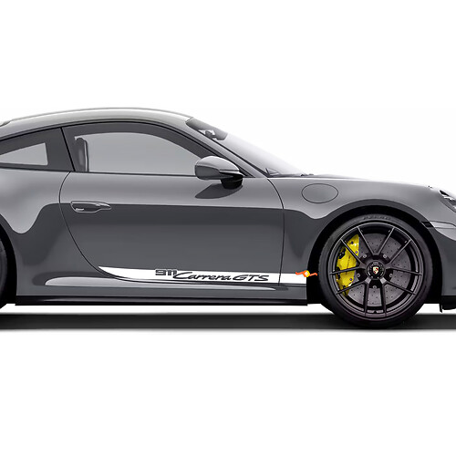 Seitentüren Stripes Kit Aufkleber für Porsche 911 Carrera GTS
