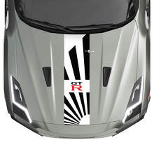 Hood JDM Stripes Decal Kit für Nissan GT-R 2
 2