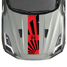 Hood JDM Stripes Decal Kit für Nissan GT-R 2
 3