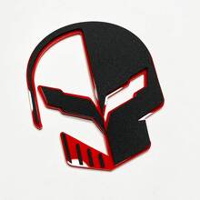 Custom Skull Jake 3D Emblem für Chevy Corvette_3
