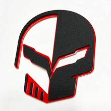 Custom Skull Jake 3D Emblem für Chevy Corvette_4