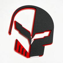 Custom Skull Jake 3D Emblem für Chevy Corvette_5