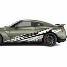 Seitentüren Grafik-Aufkleber Kit für Nissan GT-R
 2