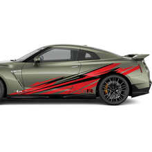 Seitentüren Grafik-Aufkleber Kit für Nissan GT-R
 3