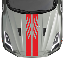 Hood JDM Stripes Decal Kit für Nissan GT-R 2
 3