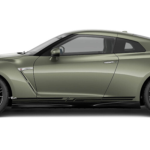 Seitentüren Rocker Panel Grafik Aufkleber Kit für Nissan GT-R
