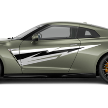 Seitentüren Grafik-Aufkleber Kit für Nissan GT-R 3
 2