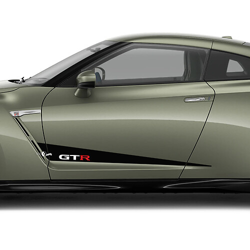 Seitentüren Grafik-Aufkleber Kit für Nissan GT-R 3
