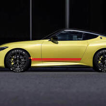 Seitlicher Streifen Aufkleber Decal Vinyl Grafik Kit für Nissan Legend Z Edition 3