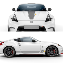 Nissan Nismo 370Z Hood Side Aufkleber Aufkleber -Aufkleber -Vinyl -Grafik -Kit
 2