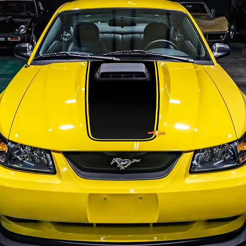 Ford Mustang Mach 1 Hood Decal Car Vinyl Aufkleber
