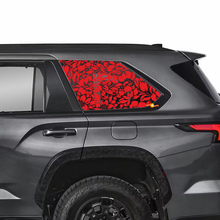 Blumen Seitenfenster -Aufkleber für Toyota Sequoia TRD Pro
 3