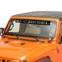Windschutzscheibenfenster Jeep Ecodiesel Grafik Vinyl -Aufkleber Aufkleber
 2
