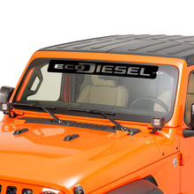 Windschutzscheibenfenster Jeep Ecodiesel Grafik Vinyl Aufkleber 2
 3