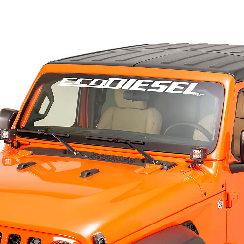 Windschutzscheibenfenster Jeep Ecodiesel Grafik Vinyl Aufkleber 2
