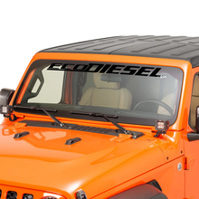 Windschutzscheibenfenster Jeep Ecodiesel Grafik Vinyl Aufkleber 2
 2