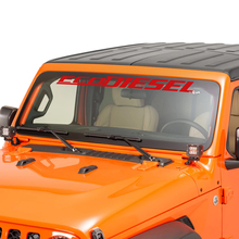 Windschutzscheibenfenster Jeep Ecodiesel Grafik Vinyl Aufkleber 2
 3