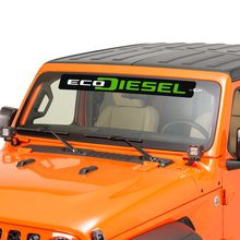 Windschutzscheibenfenster Jeep Ecodiesel Grafik Vinyl Aufkleber 4
 2