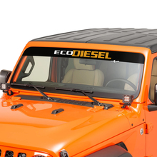 Windschutzscheibenfenster Jeep Ecodiesel Grafik Vinyl Aufkleber 6
 3