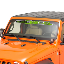 Windschutzscheibenfenster Jeep Ecodiesel Grafik Vinyl Aufkleber 7
 3