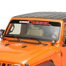 Windschutzscheibenfenster Jeep Ecodiesel Grafik Vinyl Aufkleber 8
 2