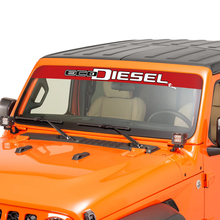 Windschutzscheibenfenster Jeep Ecodiesel Grafik Vinyl Aufkleber 8
 3