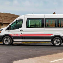 Transit-Buchstaben-Line-Seitenstreifen-Vinyl-Aufkleber für Musclecar Transit 2