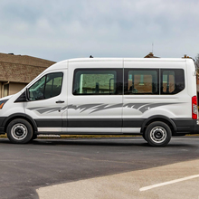 Ford Transit Vinyl Seitenstreifen Abziehbilder 3
 2