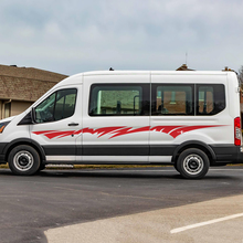 Ford Transit Vinyl Seitenstreifen Abziehbilder 3
 3