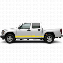 Angular Lightning Tür- & Schweller Vinyl-Streifen für Chevrolet Colorado 1. Generation 2004-2012_3