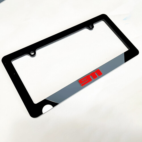 Porsche 911 Fahrzeugkennzeichenabdeckungen Abdeckungen Frames Dekor
